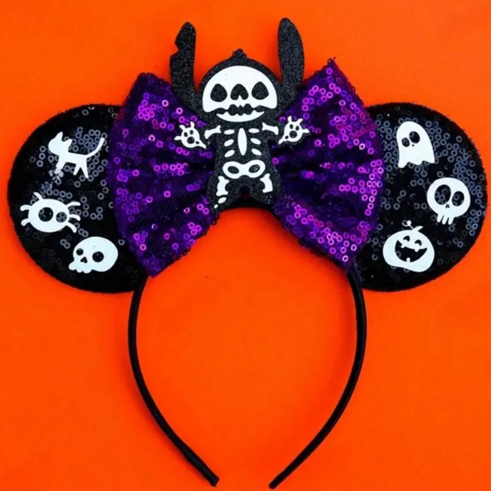 Disney Parks Inspired Halloween Stitch Ears